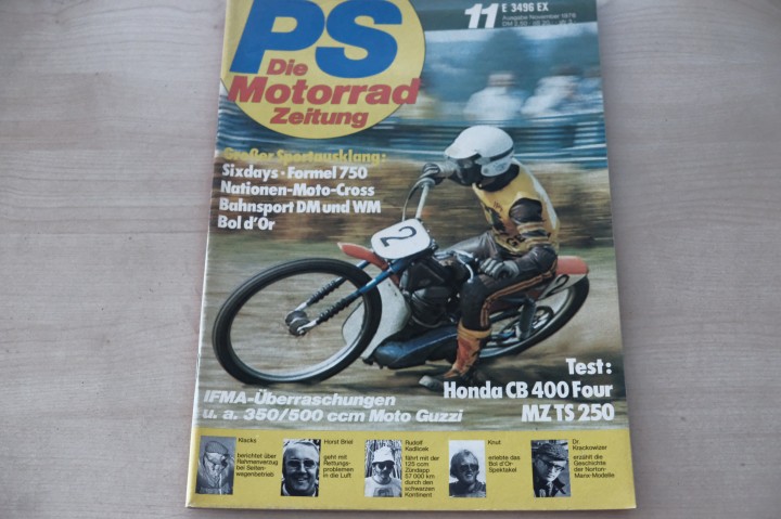 PS Sport Motorrad 11/1976